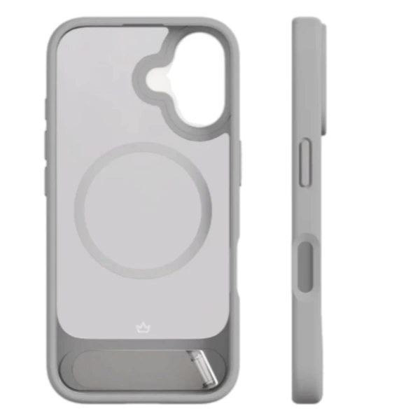 Чехол защитный "vlp" Reels Case c MagSafe для iPhone 16, серый