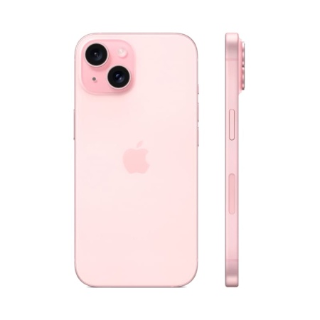 Apple iPhone 15 128 ГБ, розовый Dual SIM