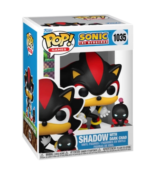 Фигурка Funko POP! Games Sonic the Hedgehog Shadow w/Dark Chao