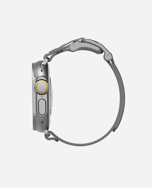 Тонкий ремешок Aulumu A11 для Apple Watch, серый