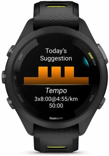 Умные часы Garmin Forerunner 265S 41 мм, черный (010-02810-13)