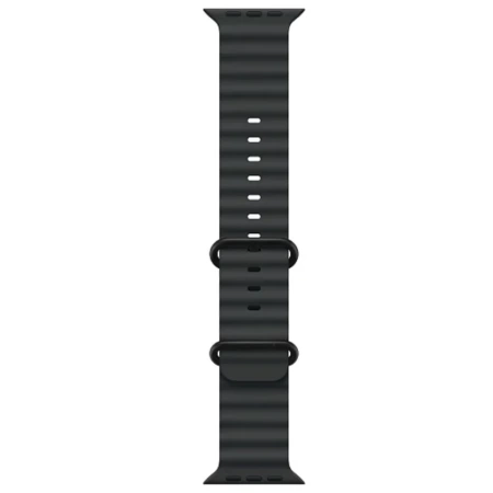 Apple Watch Ultra 2 2024 49 мм, корпус из черного титана, ремешок Ocean черного цвета
