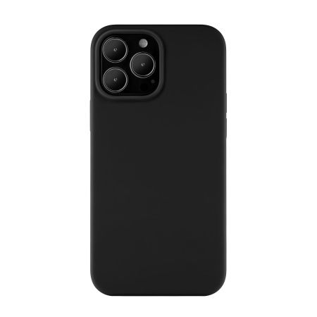 Чехол силиконовый MagSafe uBear iPhone 13 Pro Max, черный
