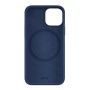 Чехол силиконовый MagSafe uBear iPhone 13, синий