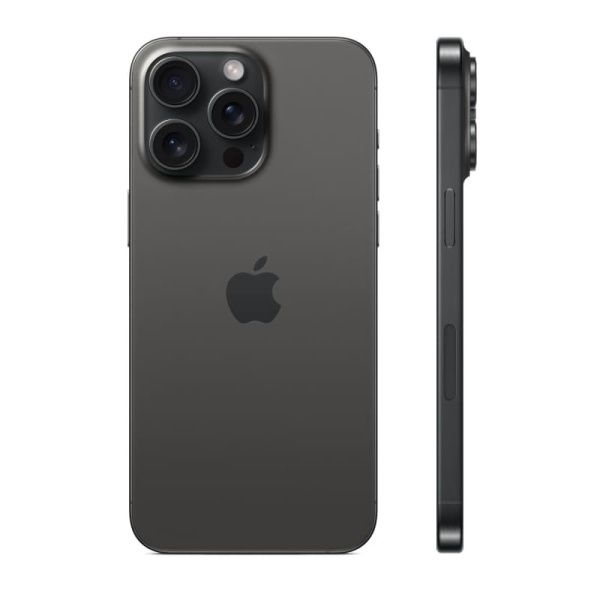 Apple iPhone 15 Pro 512 ГБ, «титановый чёрный» Dual SIM