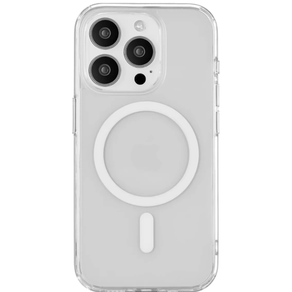 Чехол защитный uBear Real Mag Case, iPhone 16 Pro Max MagSafe, прозрачный