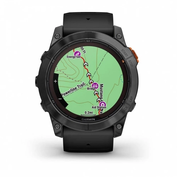 Умные часы Garmin Fenix 7X Pro Solar Edition, серый (010-02778-01)