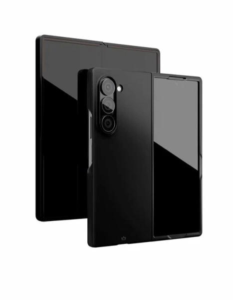 Чехол защитный VLP Flex Case для Samsung Z Fold 6, черный