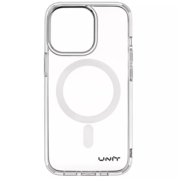Чехол прозрачный MagSafe UNIT iPhone 15