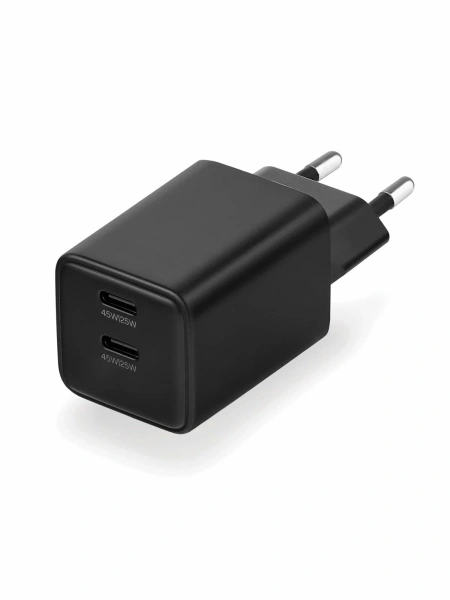 Адаптер питания uBear Bridge 45W, 2 Ports, черный