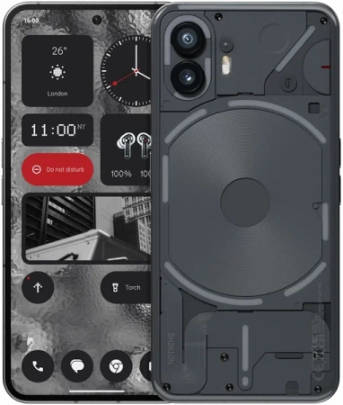 Смартфон Nothing Phone 2 12/256 ГБ, черный
