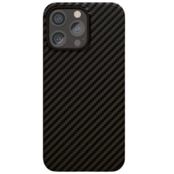 Чехол "vlp" Kevlar case with MagSafe для iPhone 15 Pro, черный