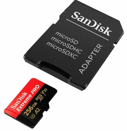 Флеш-накопитель SanDisk Extreme Pro microSDXC 256Gb