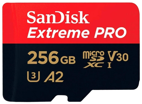 Флеш-накопитель SanDisk Extreme Pro microSDXC 256Gb
