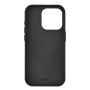 Чехол защитный uBear Capital Leather Case iPhone 15 Pro Max MagSafe, черный