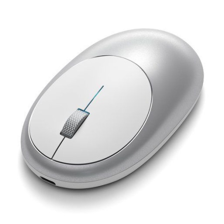 Беспроводная компьютерная мышь Satechi M1 Bluetooth Wireless Mouse, серебристый