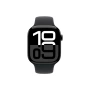 Apple Watch Series 10 42 мм, черный глянец, размер S/M