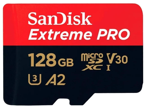 Флеш-накопитель SanDisk Extreme Pro microSDXC 128Gb