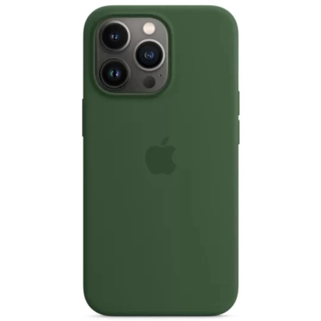 Чехол силиконовый MagSafe iPhone 13 Pro Max, зеленый