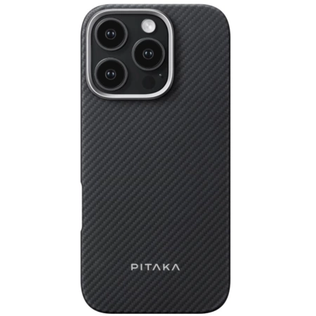 Чехол Pitaka Ultra-Slim Case для iPhone 16 Pro, черный
