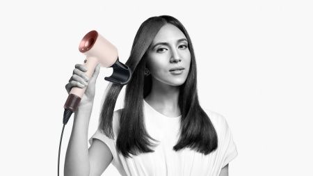 Фен Dyson Limited Edition Supersonic HD07, керамический розовый/розовое золото (Sakura Rose Gold)