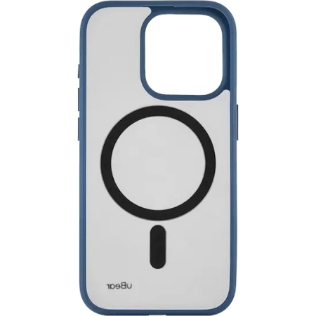 Чехол защитный uBear Cloud Mag Case, iPhone 15 Pro Max MagSafe, синий