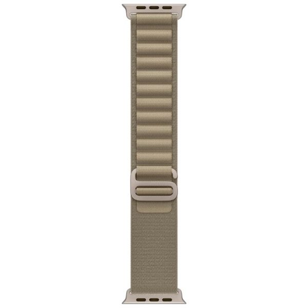 Apple Watch Ultra 2 49 мм, ремешок Alpine  оливкового цвета, размер S