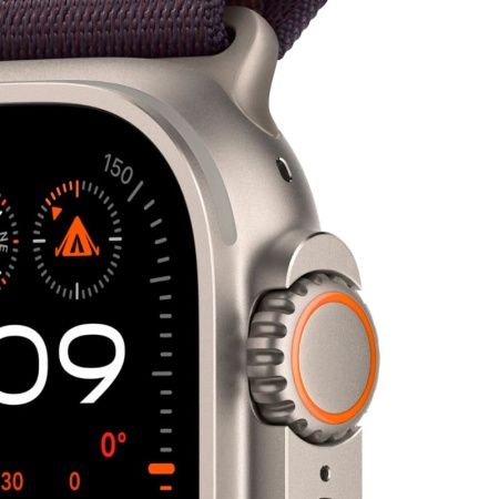 Apple Watch Ultra 2 49 мм, ремешок Alpine цвета индиго, размер M