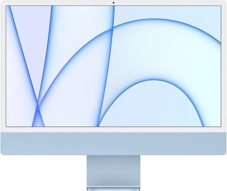 Моноблок Apple iMac 24" Retina 4,5K, M1 (8-core GPU), 8 ГБ, 256 ГБ (MGPK3), синий