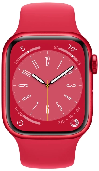 Apple Watch Series 8 45 мм, красный