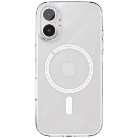 Чехол защитный "vlp" Puro Case c MagSafe для iPhone 16 Plus, прозрачный
