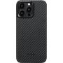 Чехол Pitaka MagEZ Case 4 для iPhone 15 Pro Max, черно-серый
