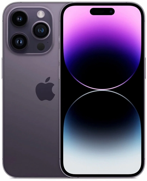 Apple iPhone 14 Pro Max 512 ГБ, темно-фиолетовый