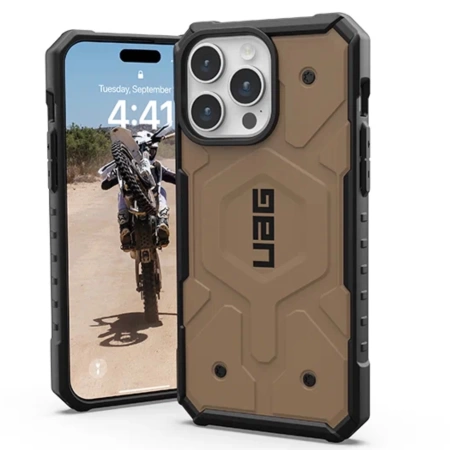 Чехол с поддержкой Magsafe UAG Pathfinder iPhone 15 Pro, земляной