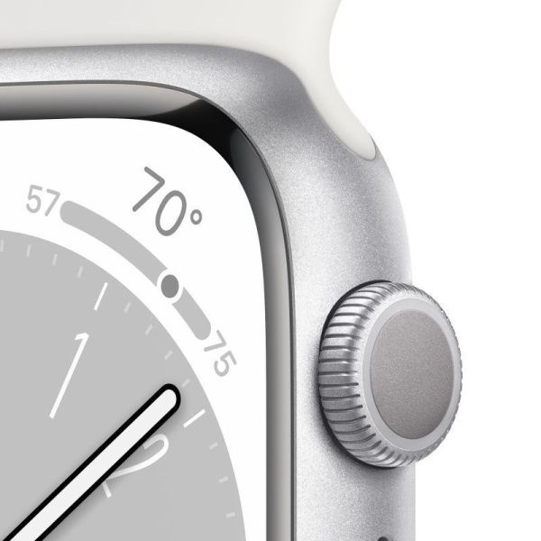 Apple Watch Series 8 41 мм, серебристый