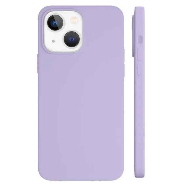 Чехол "vlp" Silicone case with MagSafe для iPhone 14, сиреневый