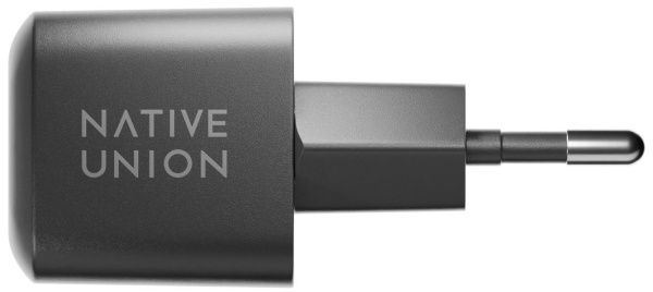 Адаптер Native Union Fast GaN Charger 30W с кабелем USB-C\USB-C, черный