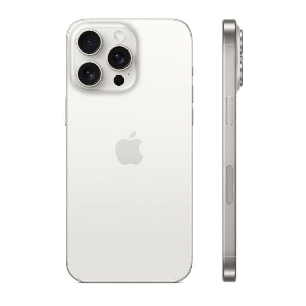 Apple iPhone 15 Pro 512 ГБ, «титановый белый» Dual SIM