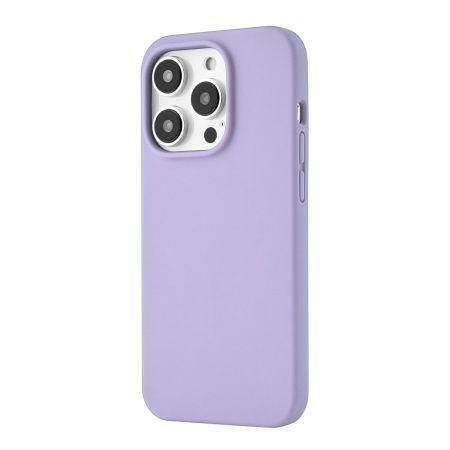 Чехол силиконовый MagSafe uBear iPhone 14 Pro, сиреневый