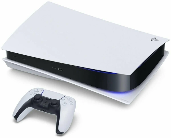 Игровая приставка Sony PlayStation 5 825 ГБ SSD c дисководом, белый