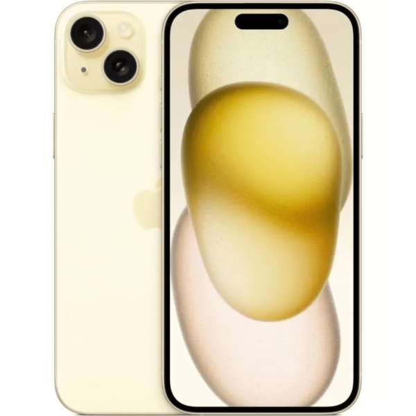 Apple iPhone 15 Plus 256 ГБ, желтый