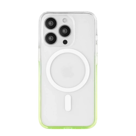 Чехол защитный uBear Fusion Mag Case iPhone 16 Pro, лайм
