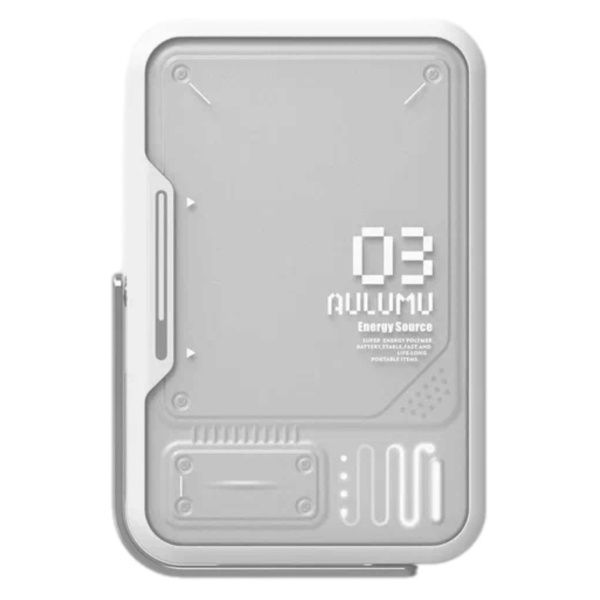 Аккумулятор внешний магнитный Aulumu МОЗ 3500 mAh, белый           