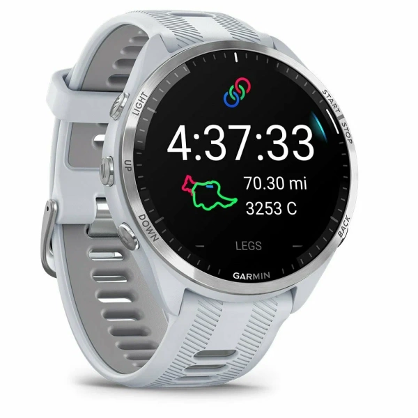 Умные часы Garmin Forerunner 965 47 мм, белый (010-02809-11)