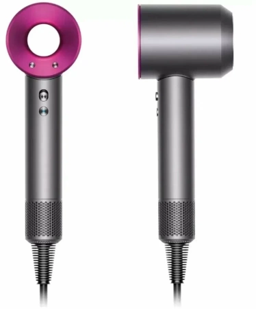 Фен Dyson Supersonic HD08, никель/фуксия (Nickel/Fucsia)