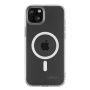 Чехол защитный uBear Real Mag Case, iPhone 15 Plus MagSafe, прозрачный