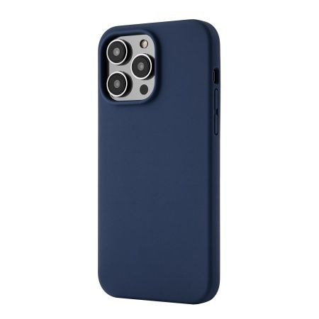Чехол силиконовый MagSafe Ubear iPhone 14 Pro Max, синий