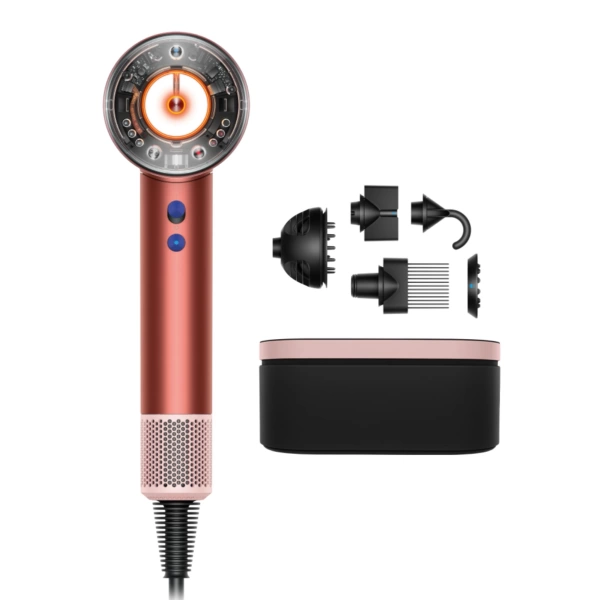 Фен Dyson Supersonic Nural HD16, клубнично-бронзовый/розовый румянец (Strawberry Bronze/Blush Pink)