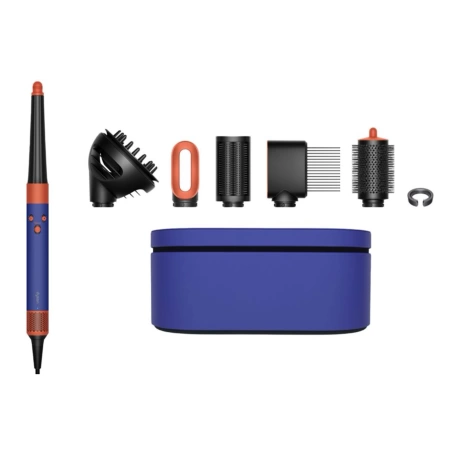 Dyson Airwrap i.d. multi-styler and dryer Curly to Coily HS08, синий/оранжевый (Vinca Blue/Topaz)