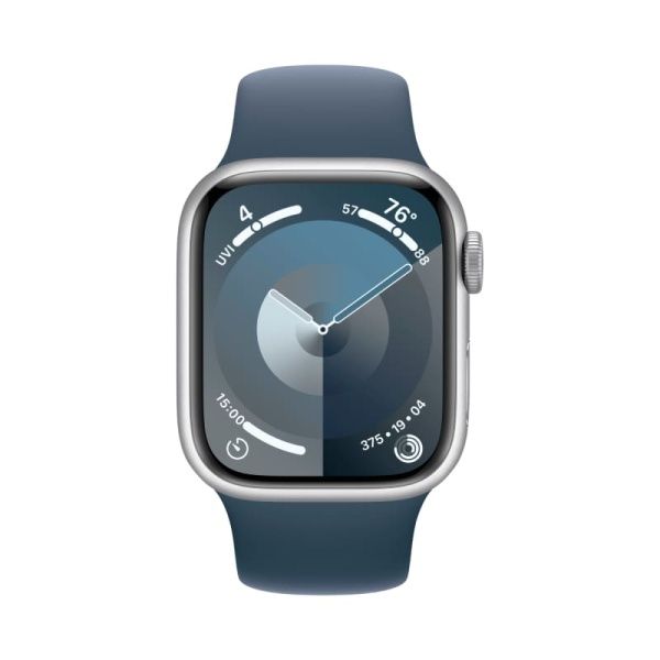 Apple Watch Series 9 41 мм, серебристый, размер  L/M